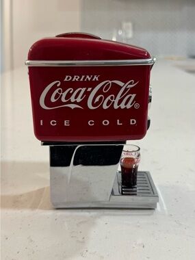 Vintage Coke Coca Cola Fountain Drink Dispenser Money Bank Retro 1997